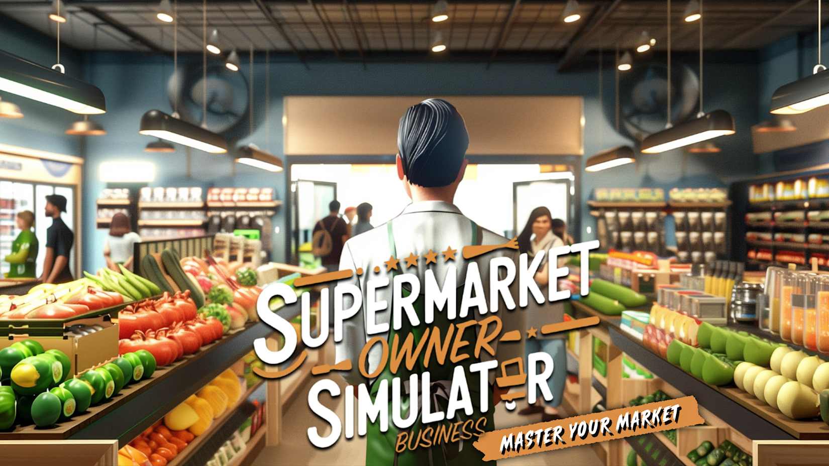 Capa de Supermarket Owner Simulator: Business – Master Your Market