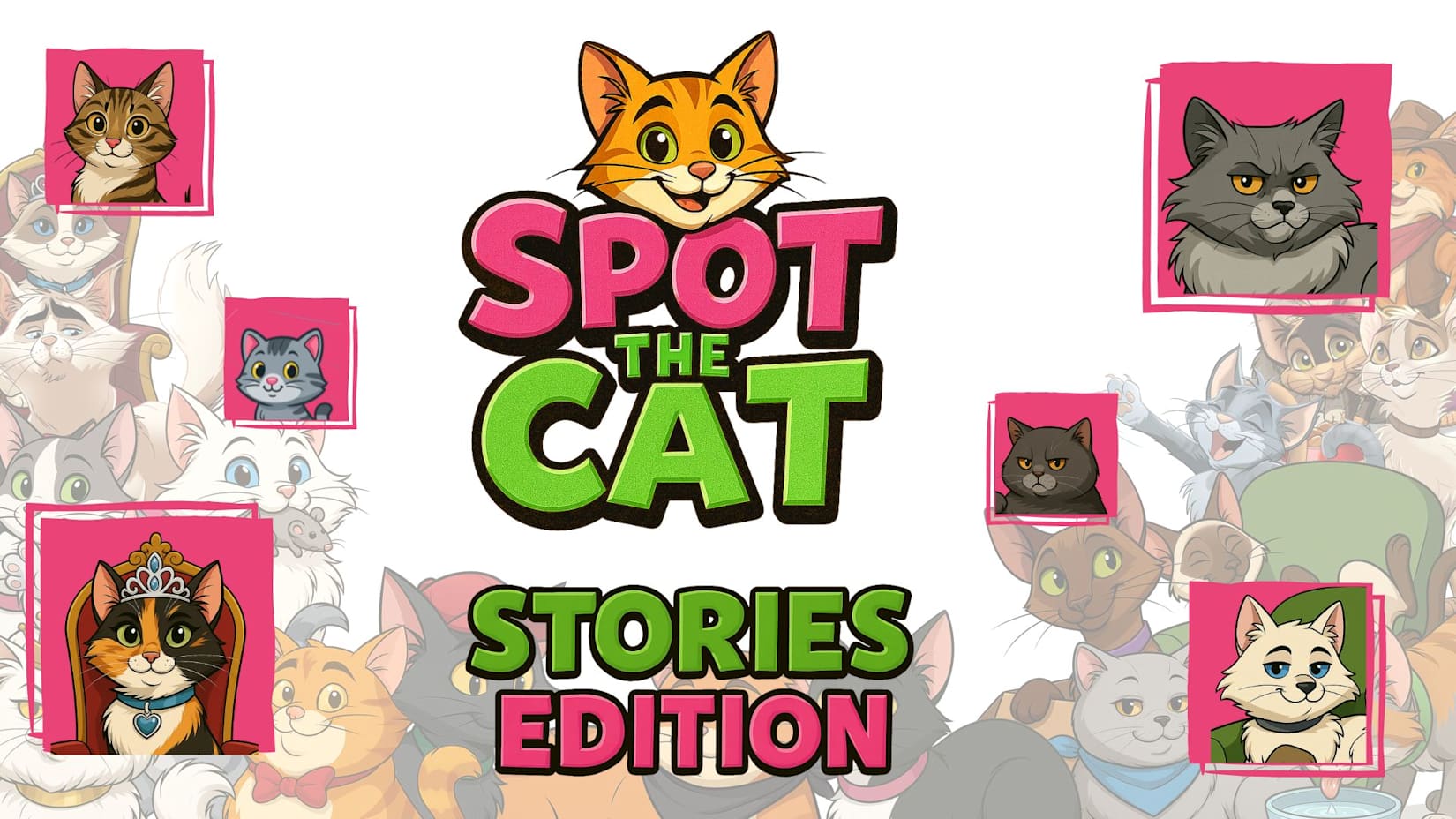 Capa de Spot the Cat: Stories Edition