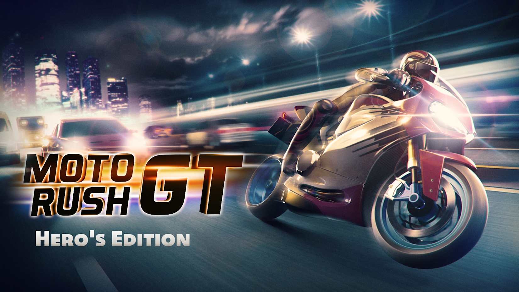 Capa de Moto Rush GT Hero's Edition