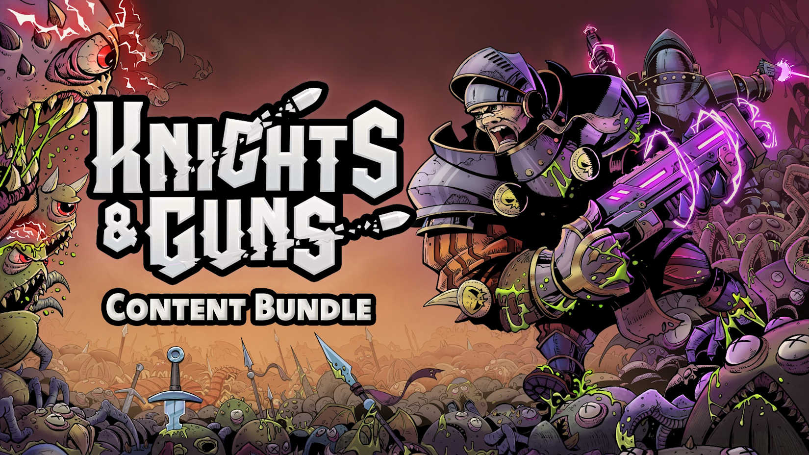 Capa de Knights & Guns Content Bundle