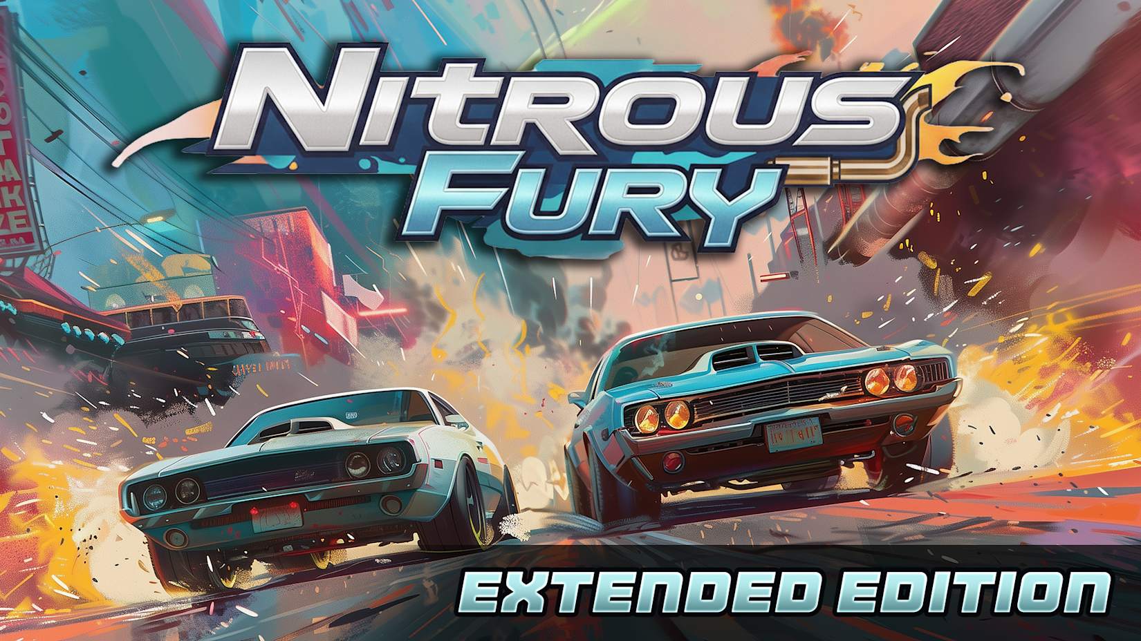 Capa de Nitrous Fury Extended Edition