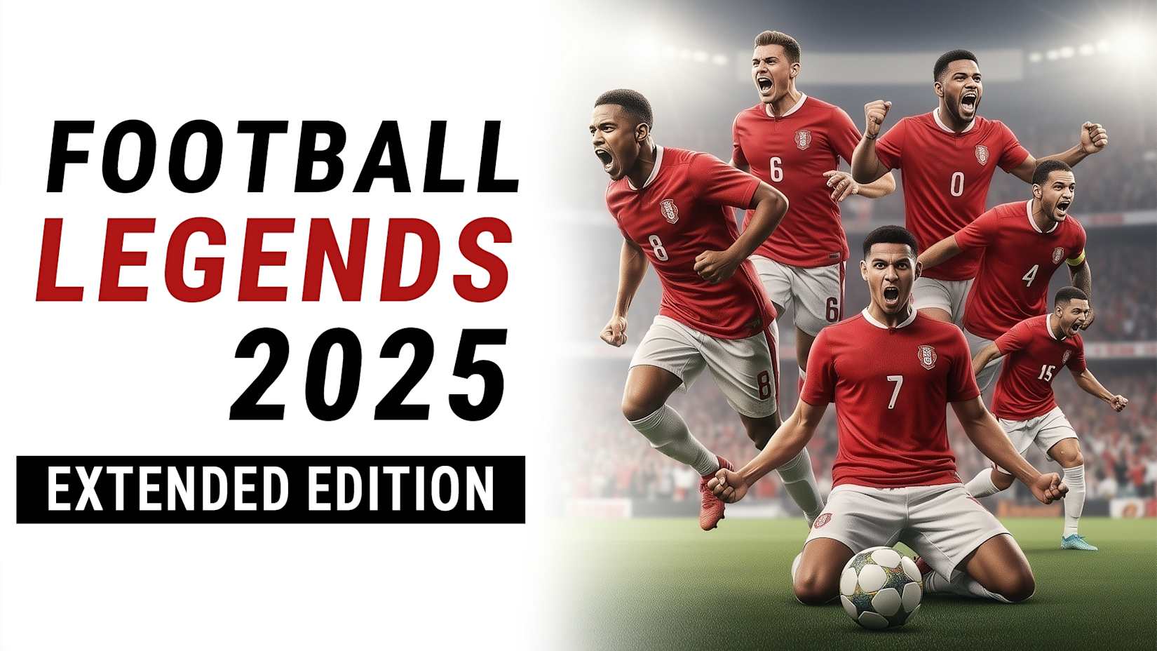 Capa de Football Legends 2025 Extended Edition