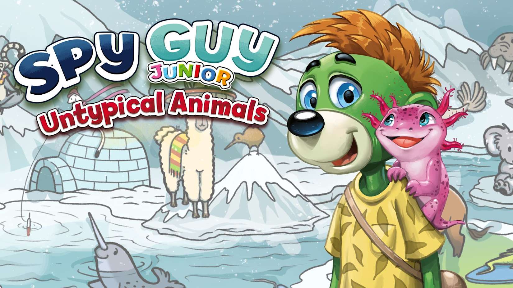 Capa de Spy Guy Junior Untypical Animals