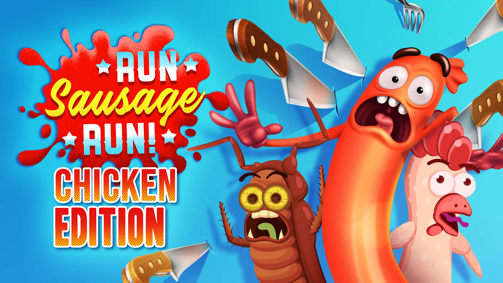 Run Sausage Run!: Chicken Edition 封面