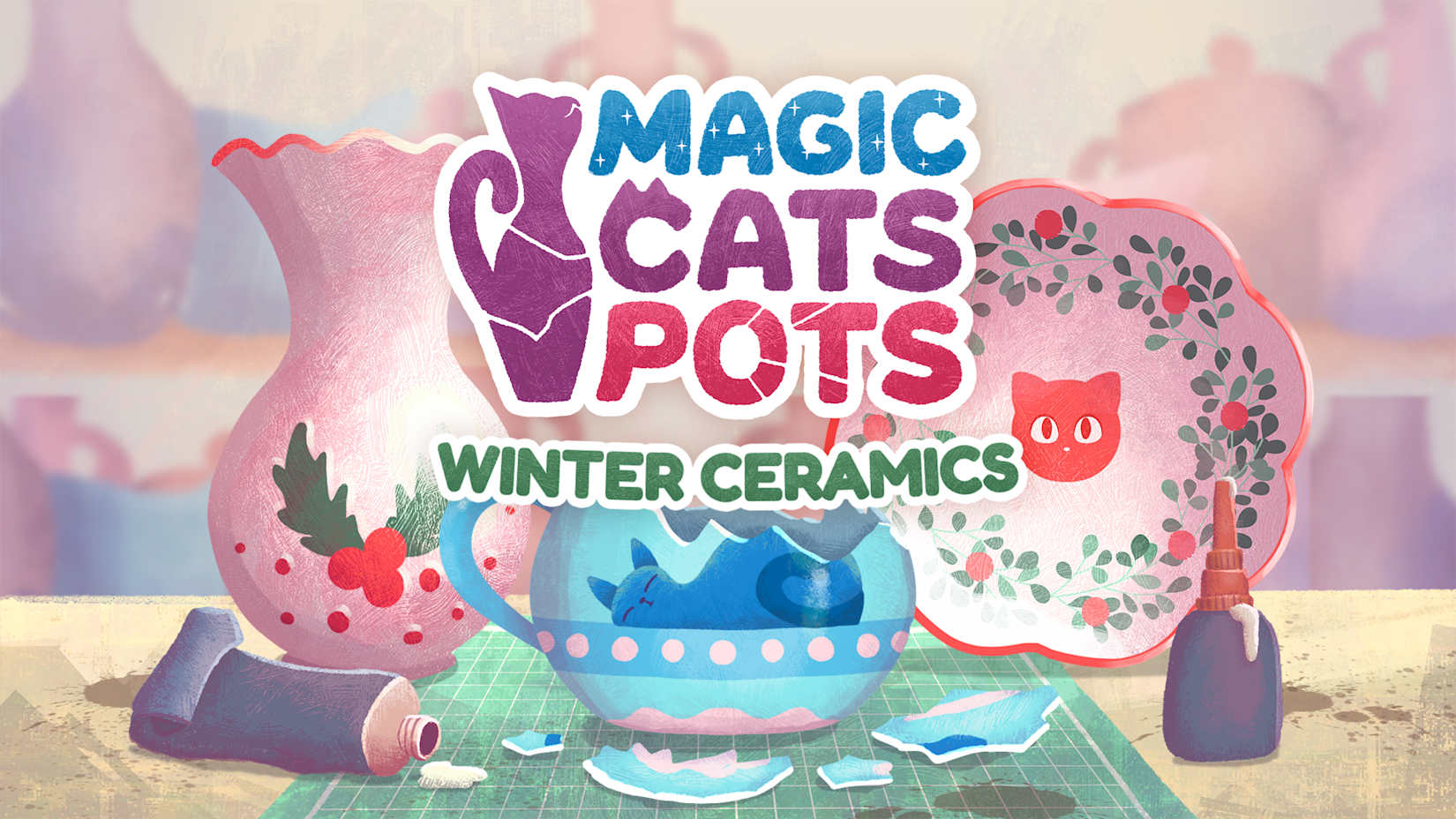 Magic Cats Pots Winter Ceramics 封面
