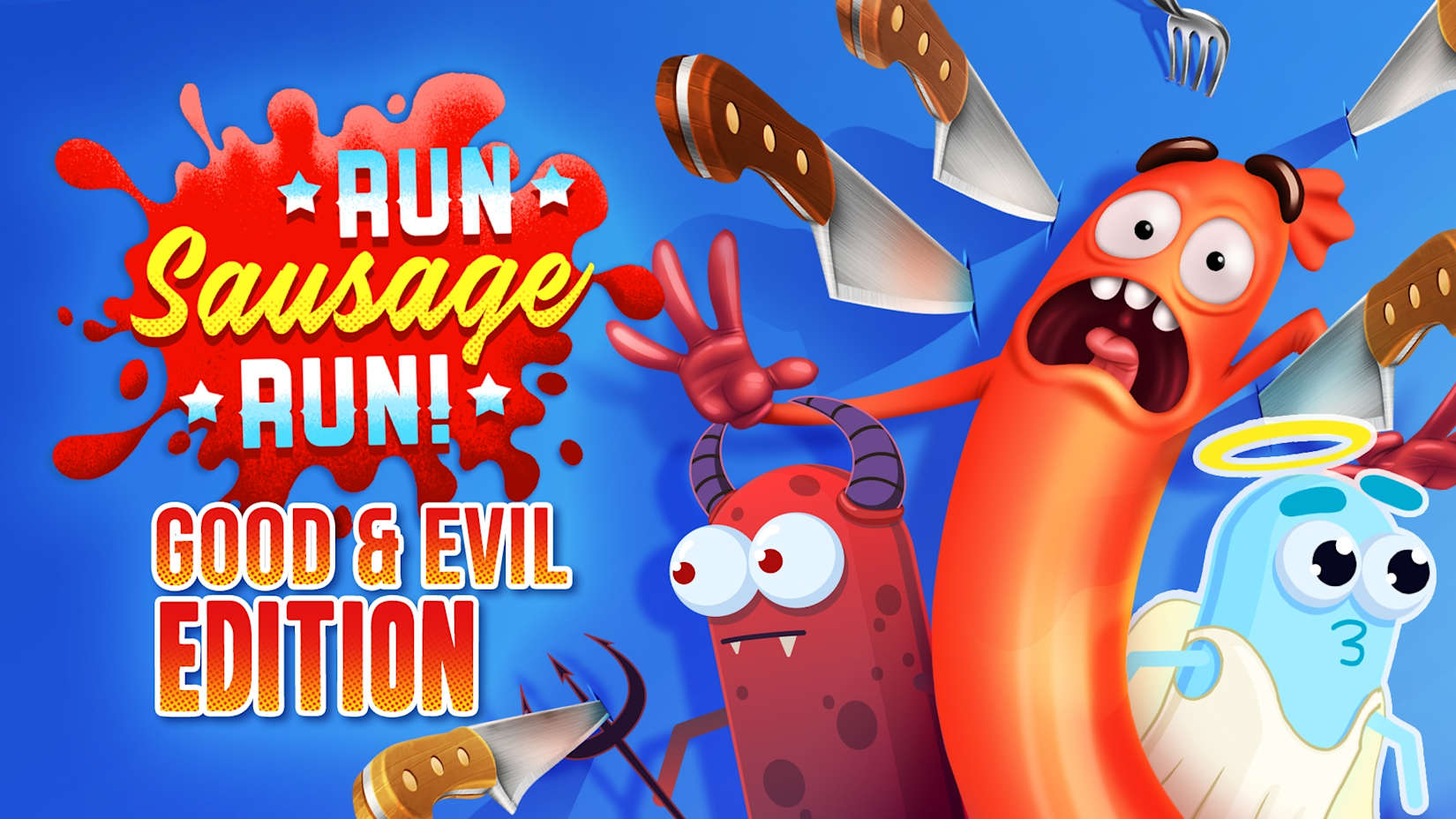 Run Sausage Run!: Good & Evil Edition 封面