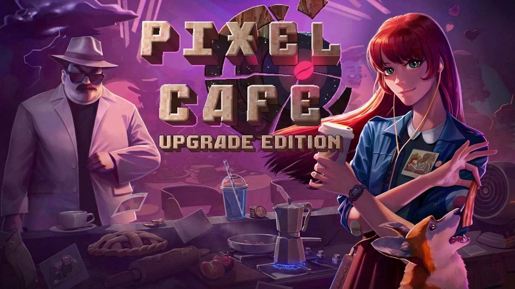 Capa de Pixel Cafe Upgrade Edition