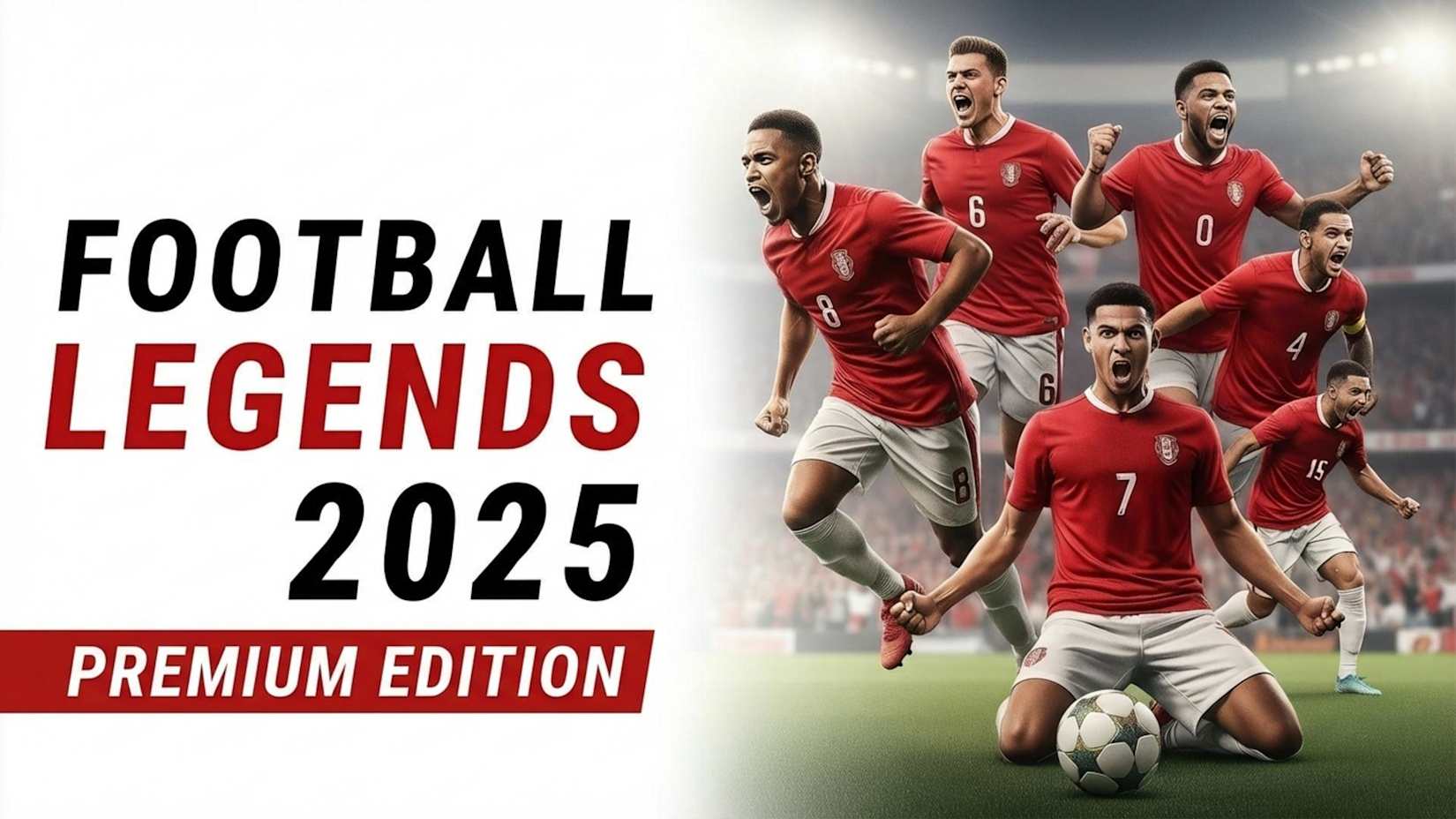 Capa de Football Legends 2025 Premium Edition
