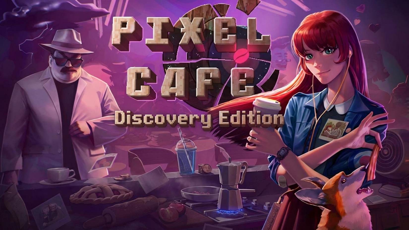 Capa de Pixel Cafe Discovery Edition
