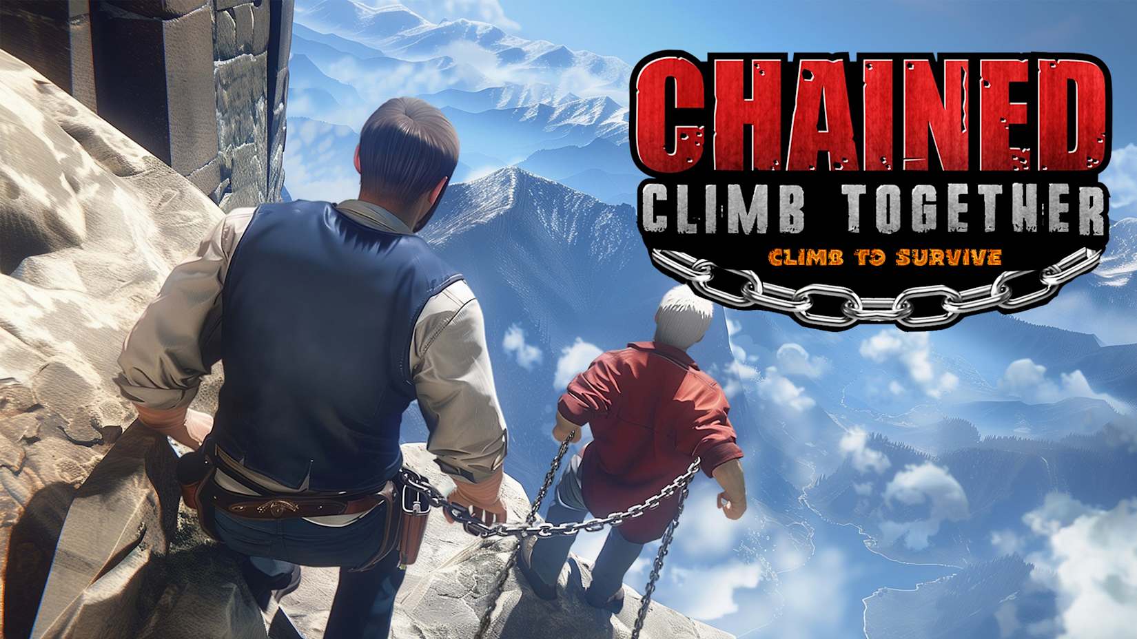 Capa de Chained Climb Together: Climb to Survive
