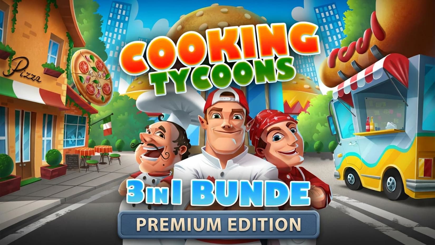 Capa de Cooking Tycoons - 3 in 1 Bundle Premium Edition