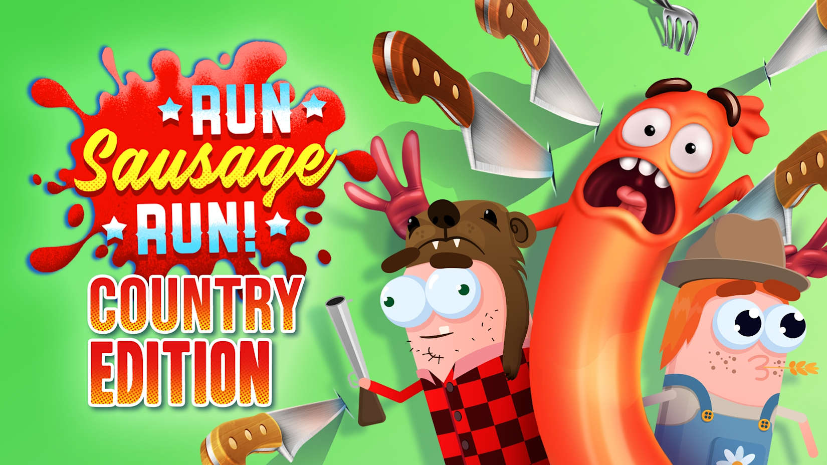 Run Sausage Run!: Country Edition 封面