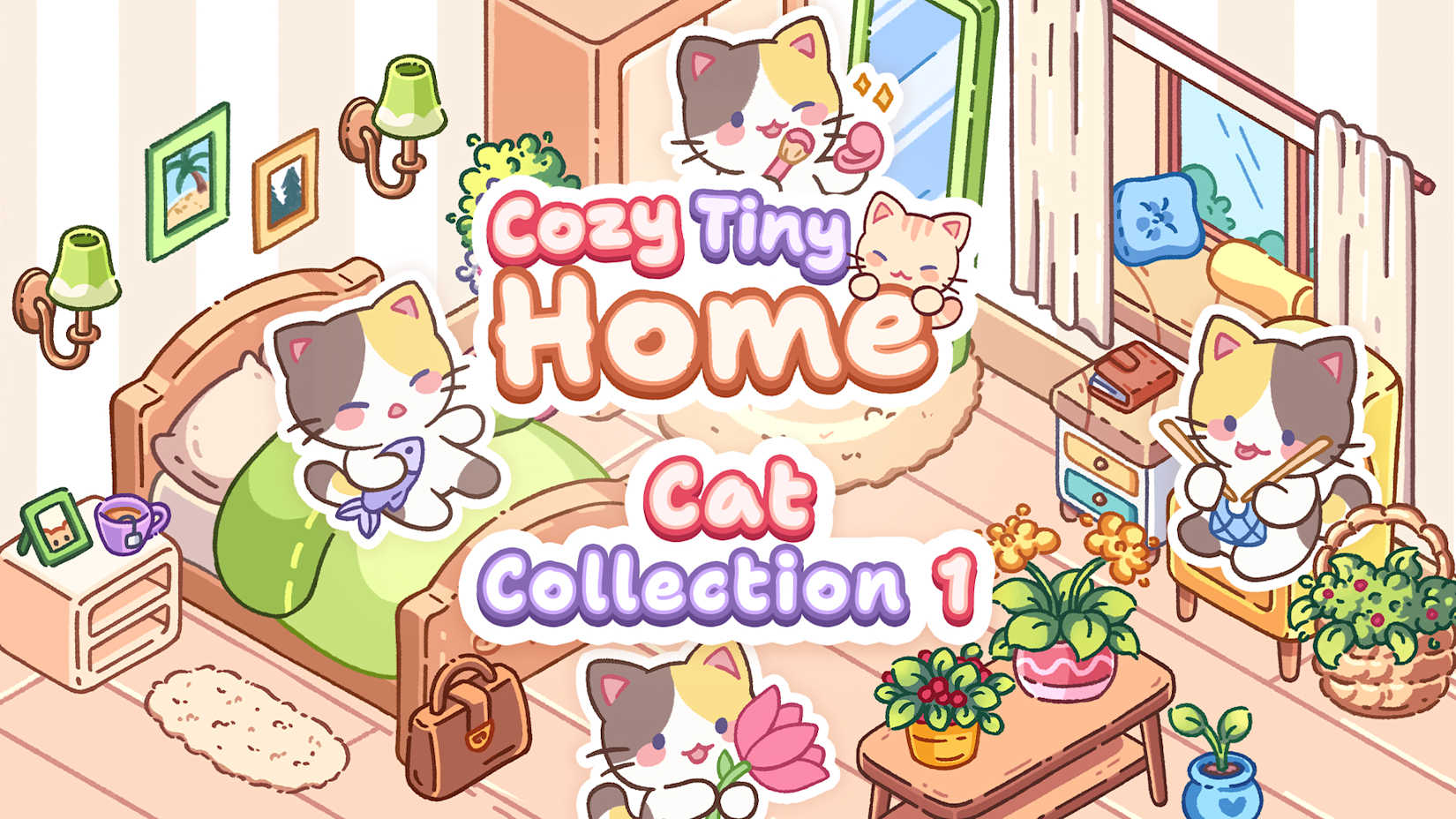 Cozy Tiny Home Cat Collection 1 封面