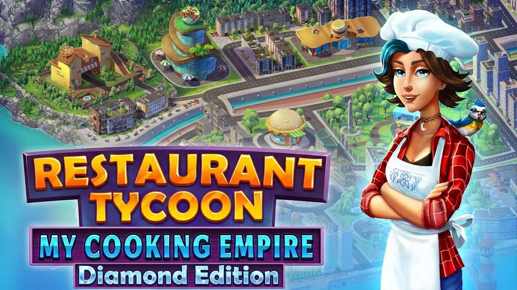 Capa de Restaurant Tycoon: My Cooking Empire - Diamond Edition