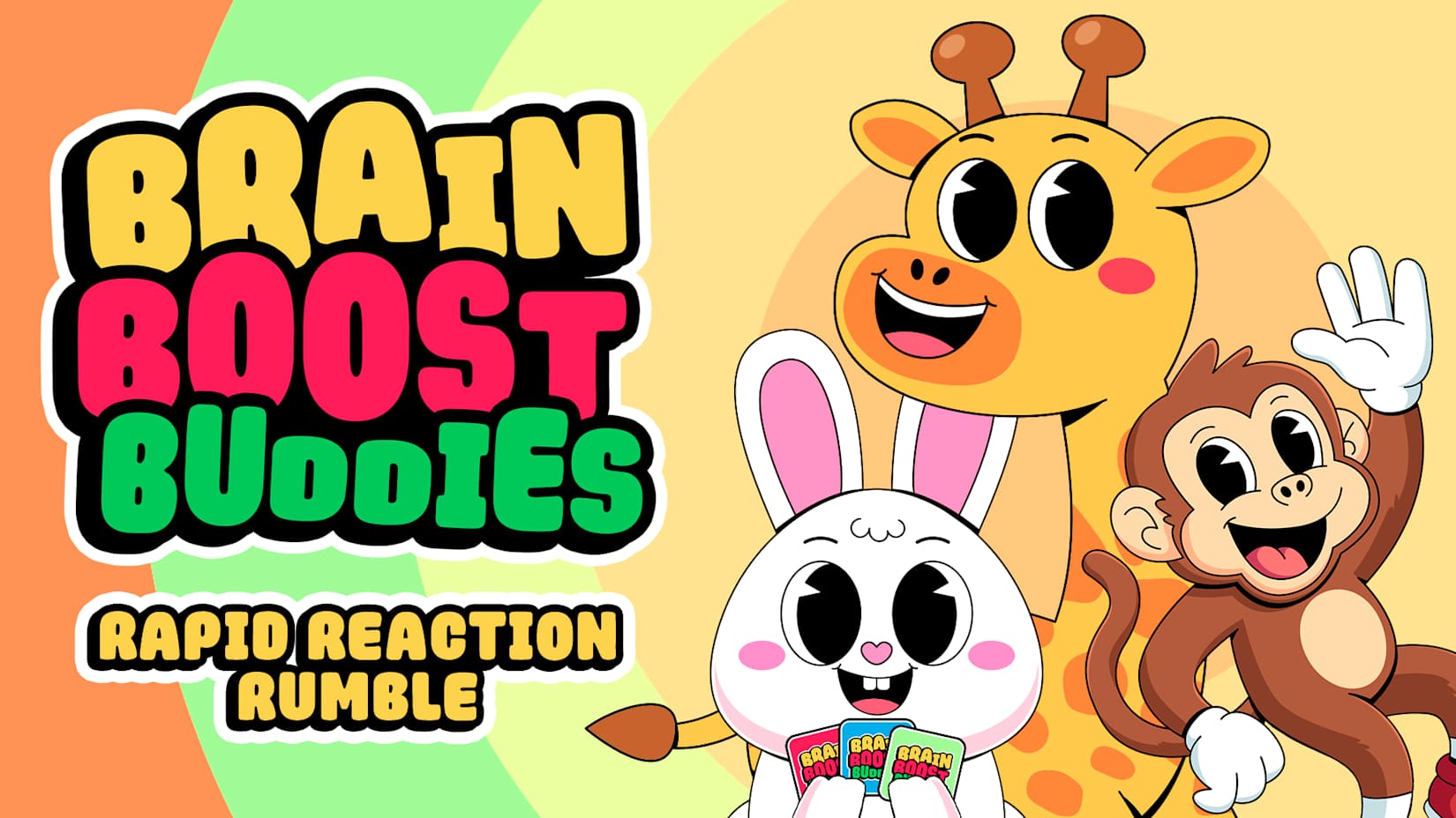 Brain Boost Buddies Rapid Reaction Rumble 封面