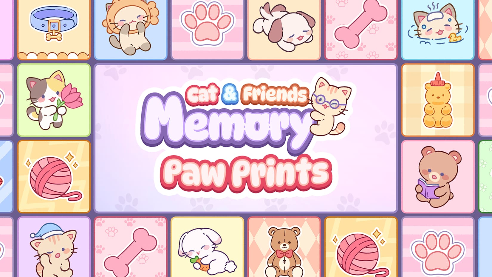 Cat & Friends Memory Paw Prints 封面