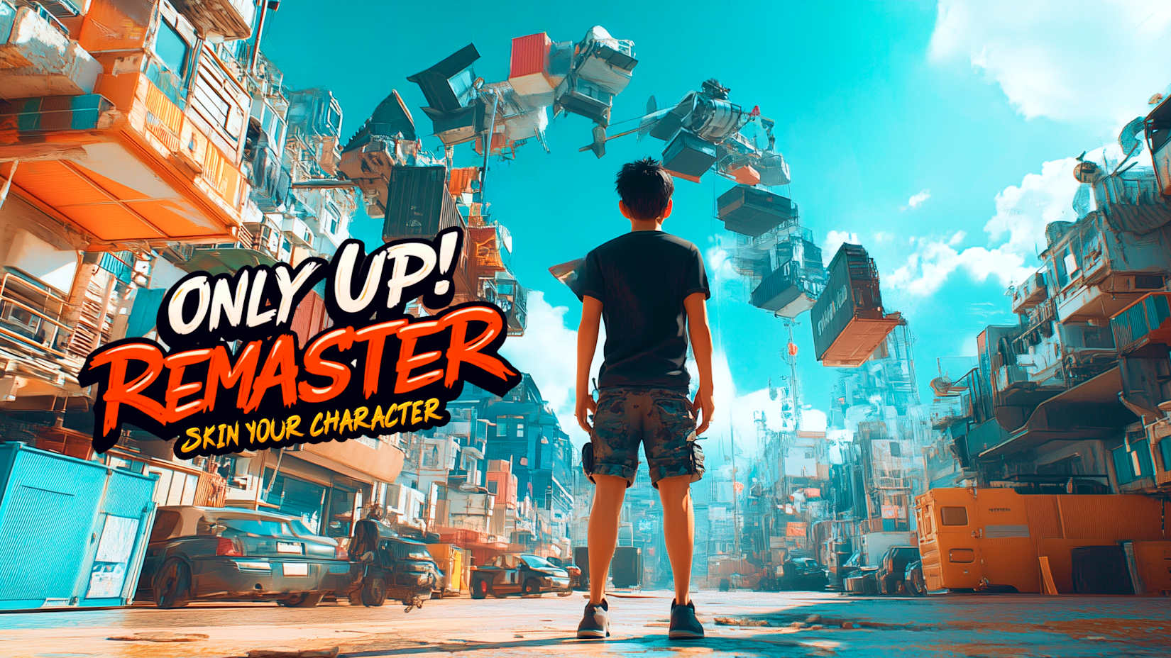 Capa de ONLY UP! REMASTER: Skin Your Character