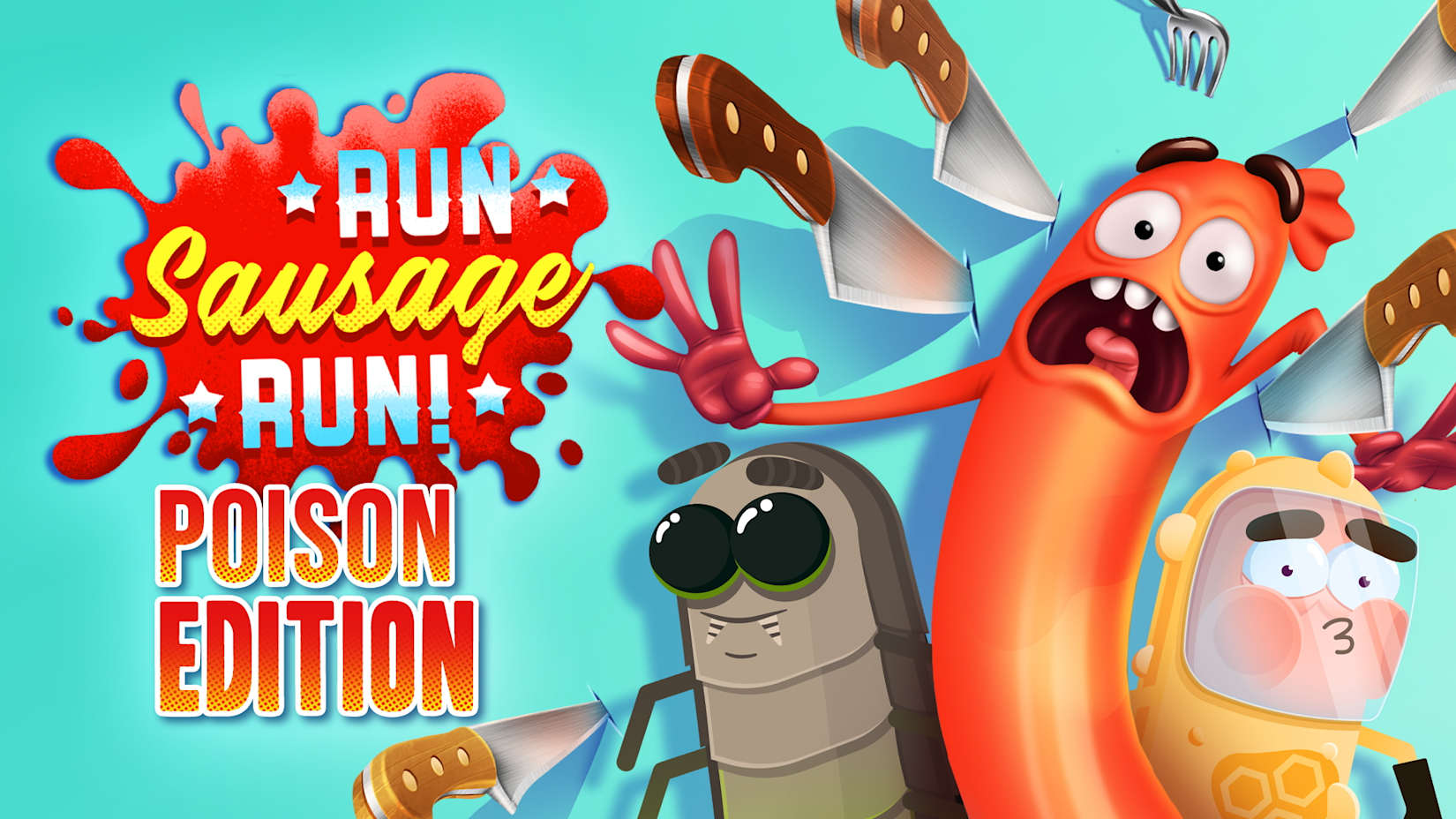 Run Sausage Run!: Poison Edition 封面