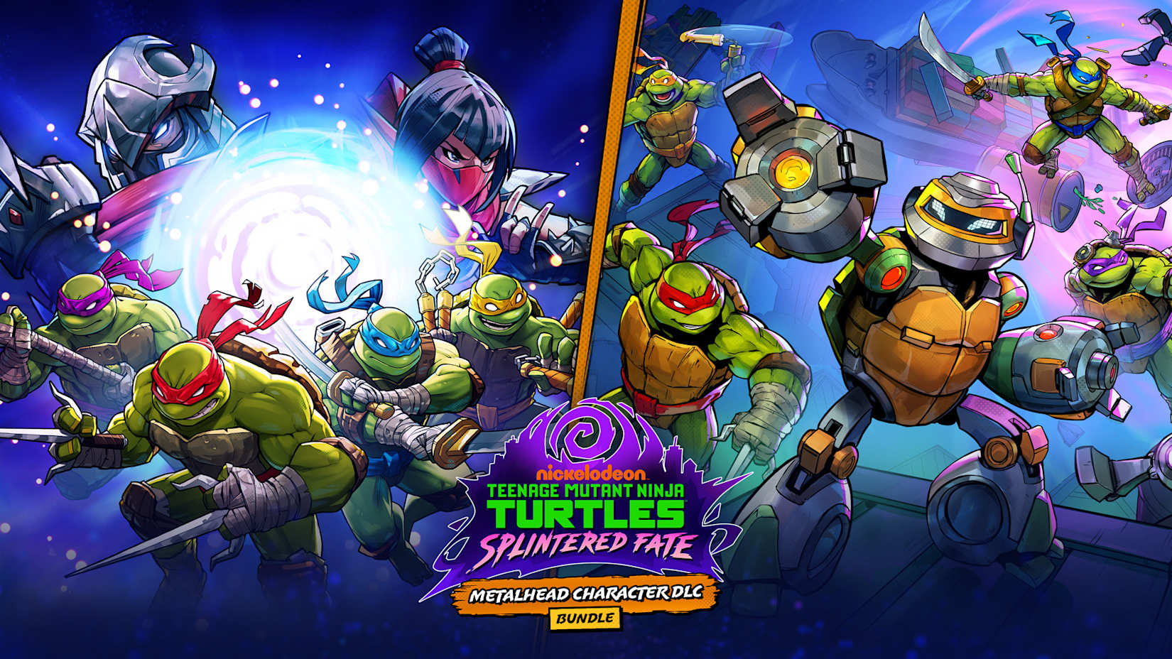 Capa de Tartarugas Ninja: O Destino de Splinter e Cabeça De Metal