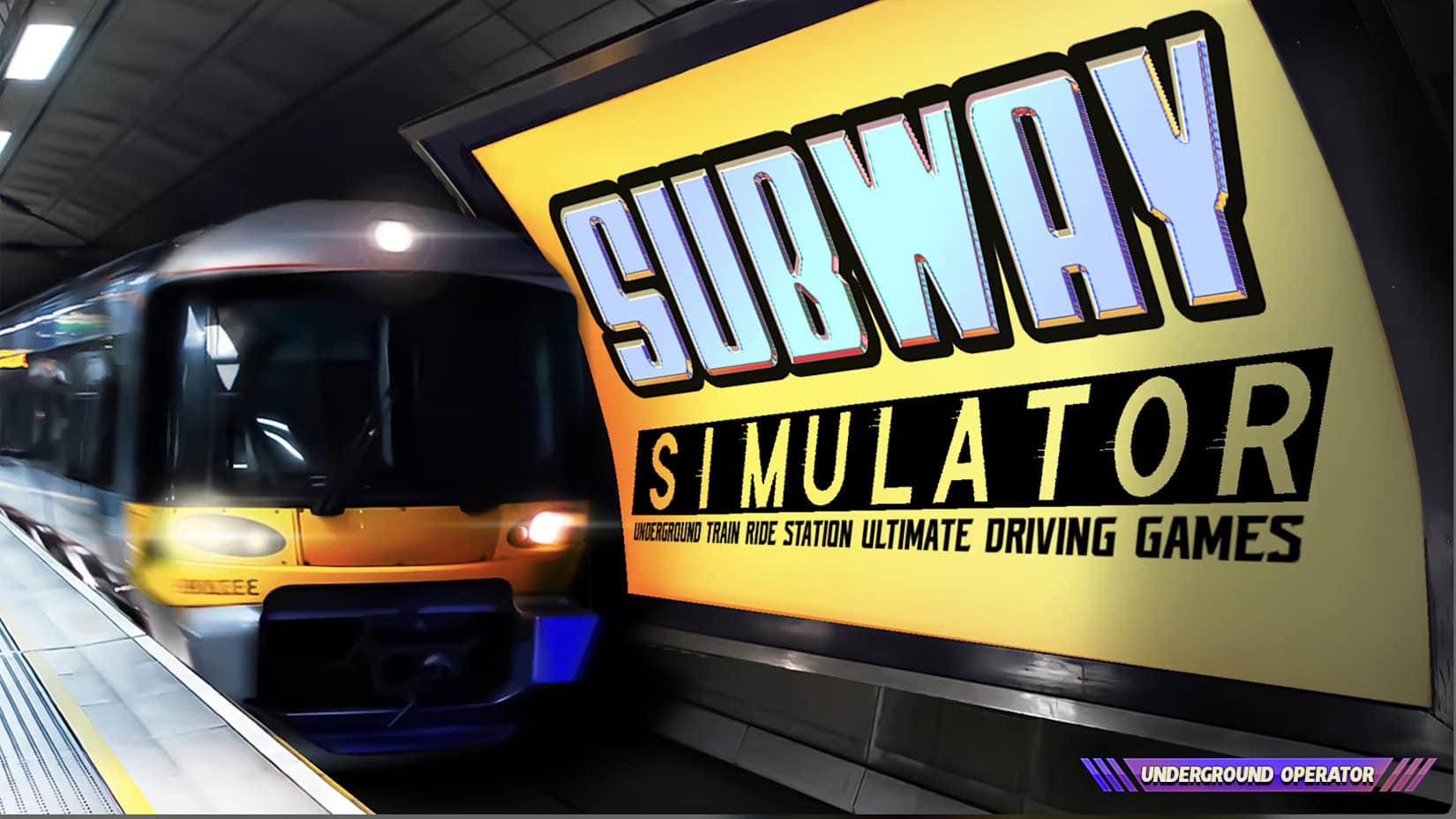 Capa de Subway Simulator - Underground Train Ride Station Ultimate Driving Games: Underground Operator