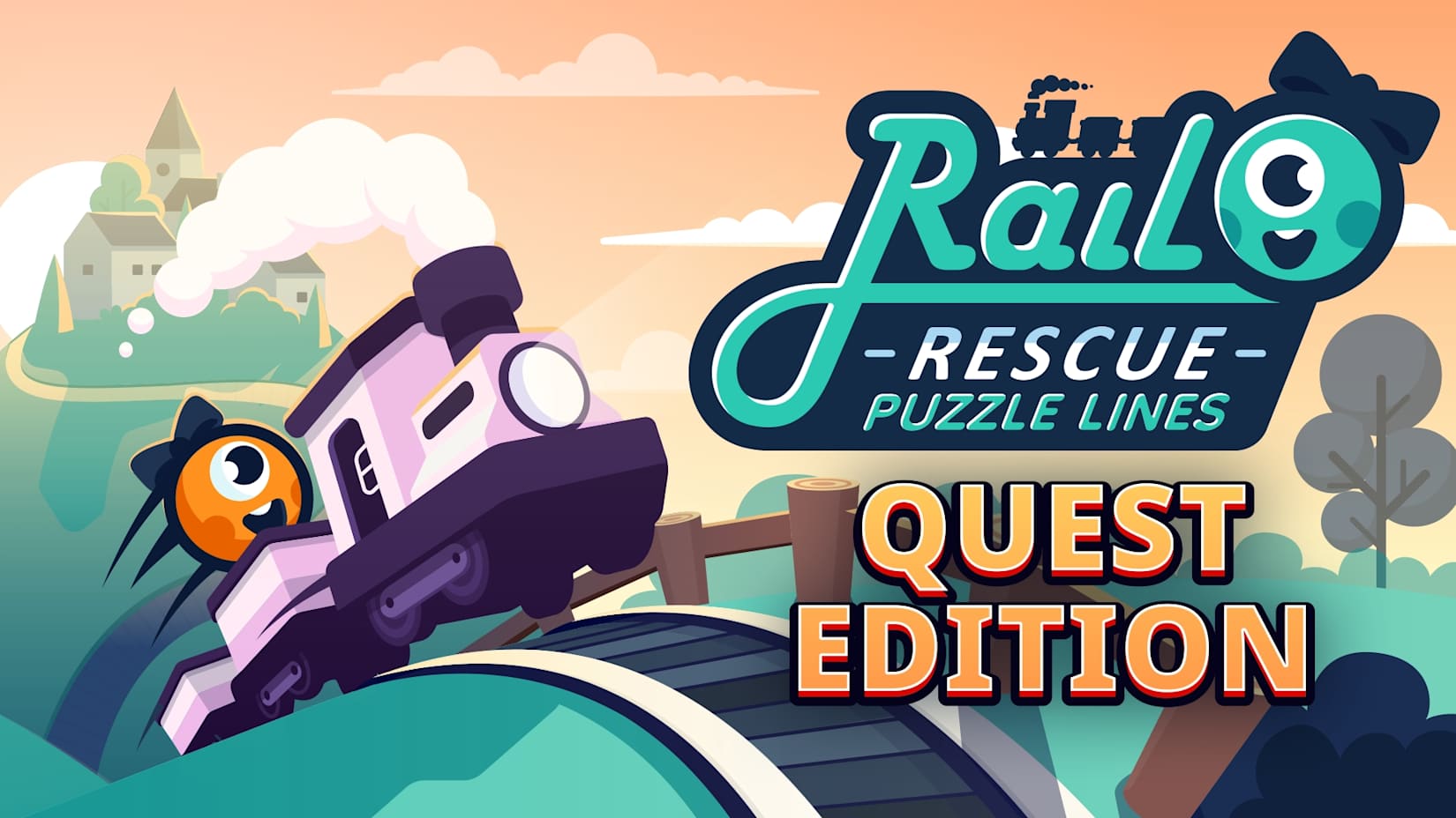 Rail Rescue: Puzzle Lines - Quest Edition 封面