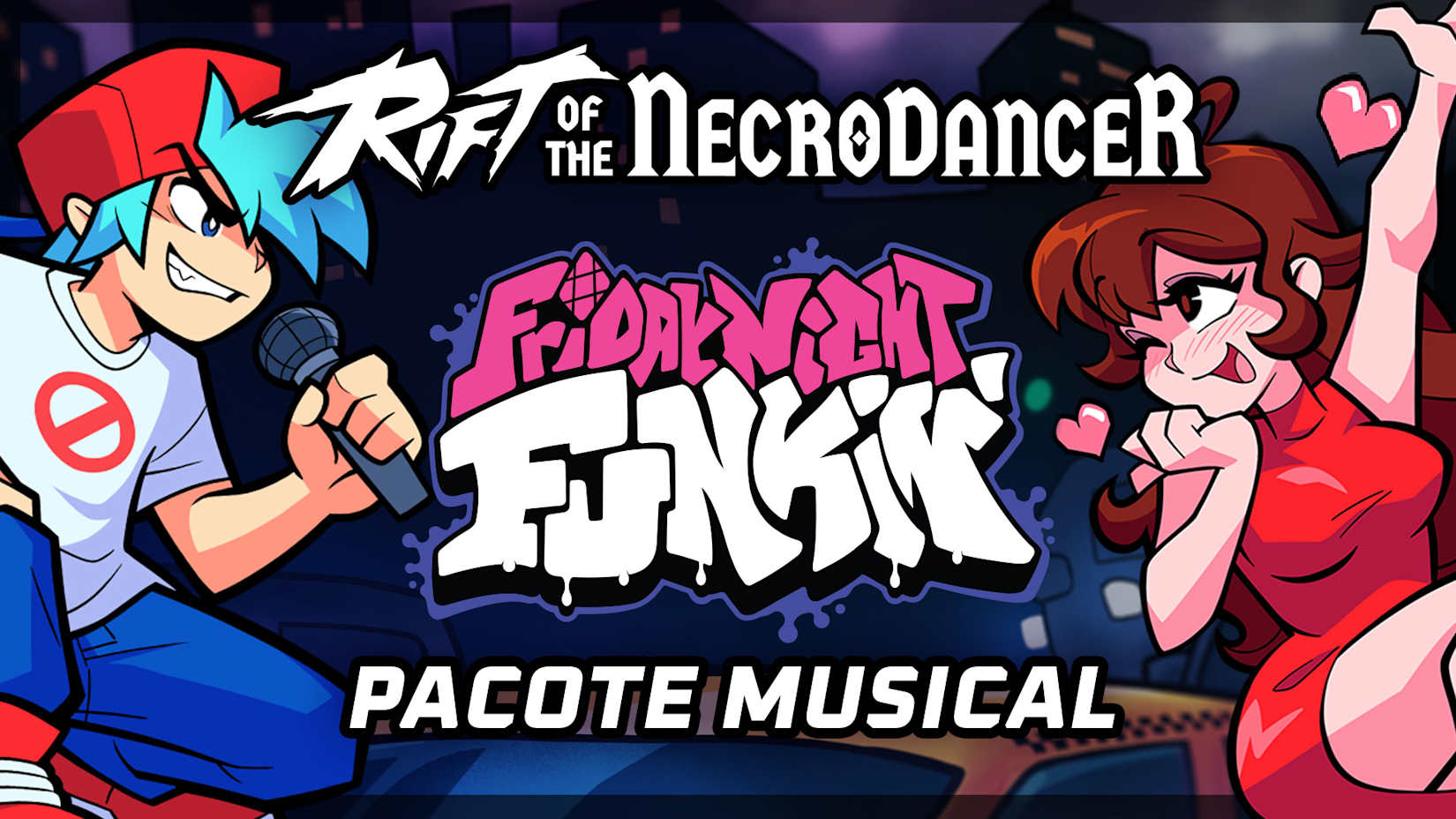 Rift of the NecroDancer: Pacote Musical Friday Night Funkin' 封面