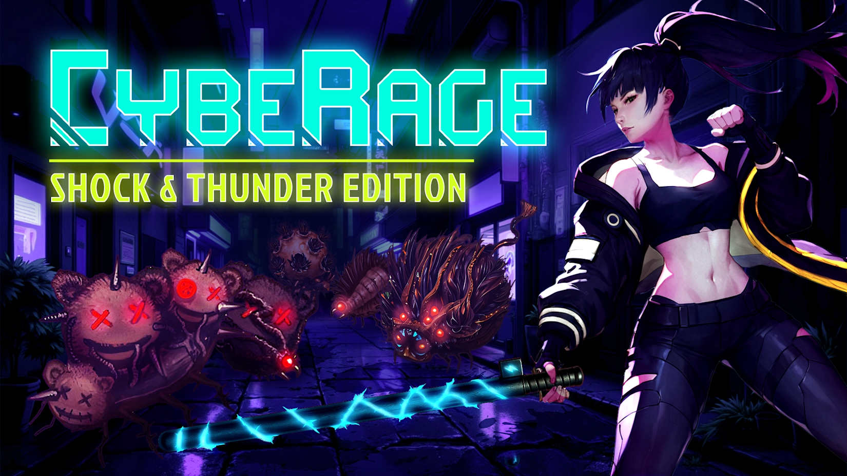 Capa de CybeRage: Shock & Thunder Edition