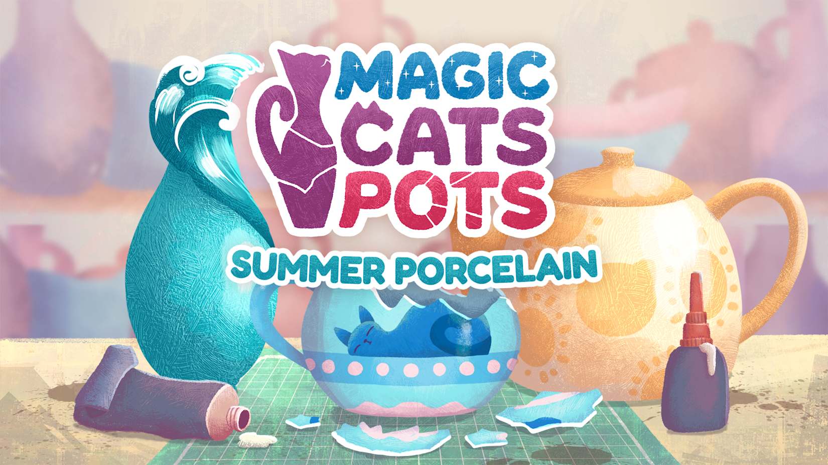 Magic Cats Pots Summer Porcelain 封面