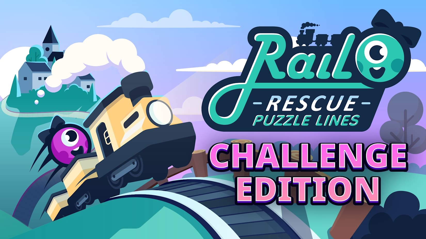 Rail Rescue: Puzzle Lines - Challenge Edition 封面