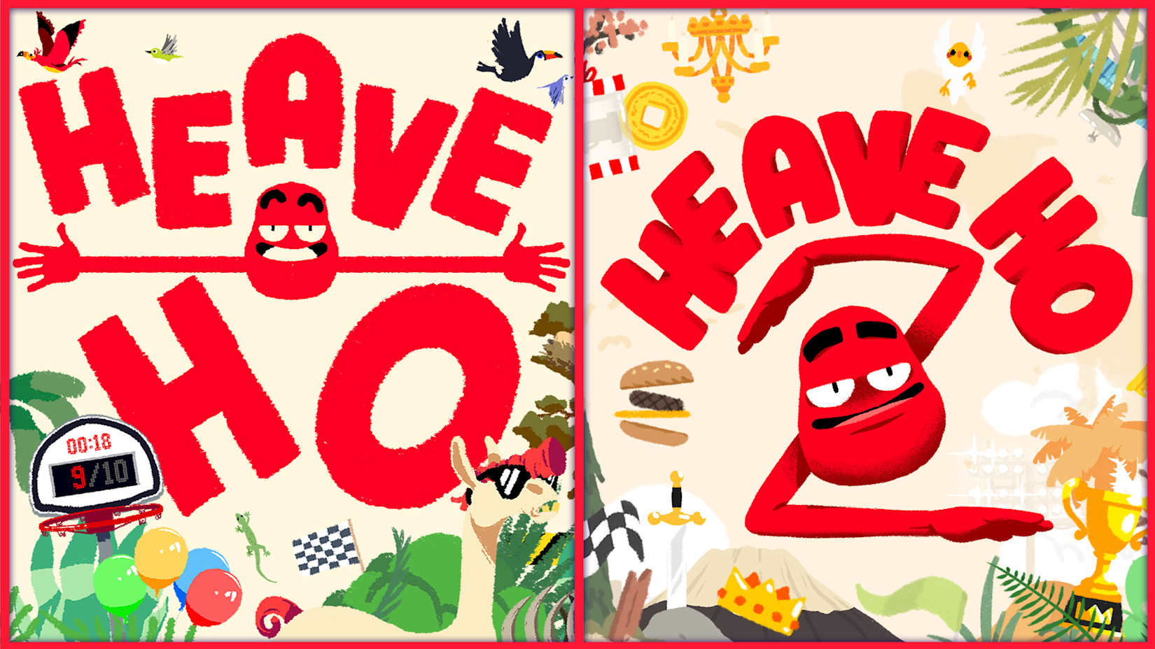 Capa de Heave Ho + Heave Ho 2 Bundle