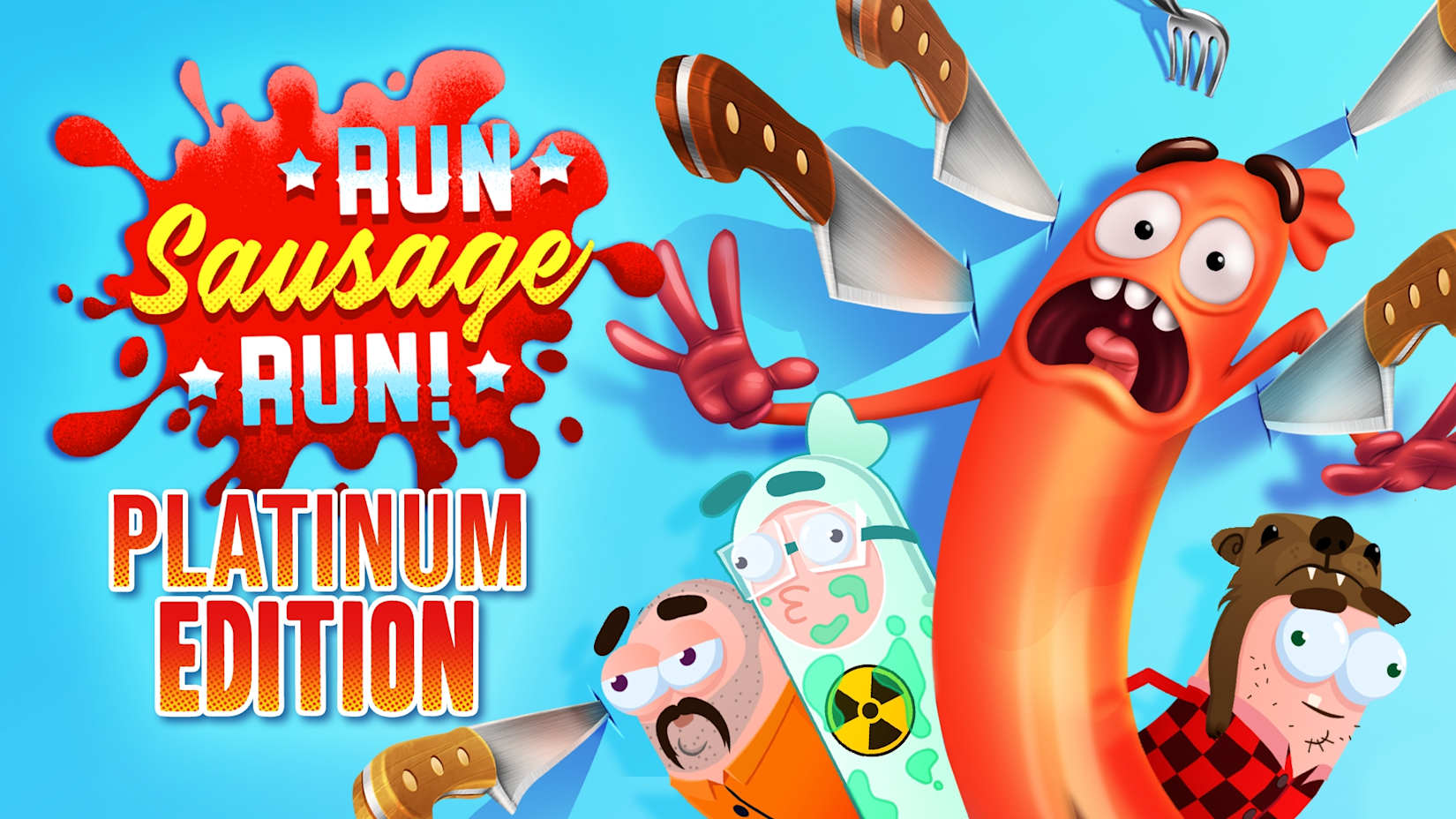 Run Sausage Run!: Platinum Edition 封面