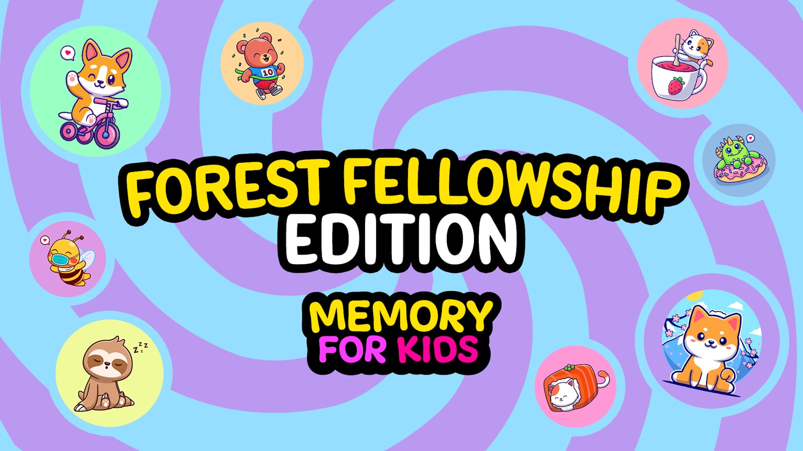 Memory For Kids Forest Fellowship Edition 封面