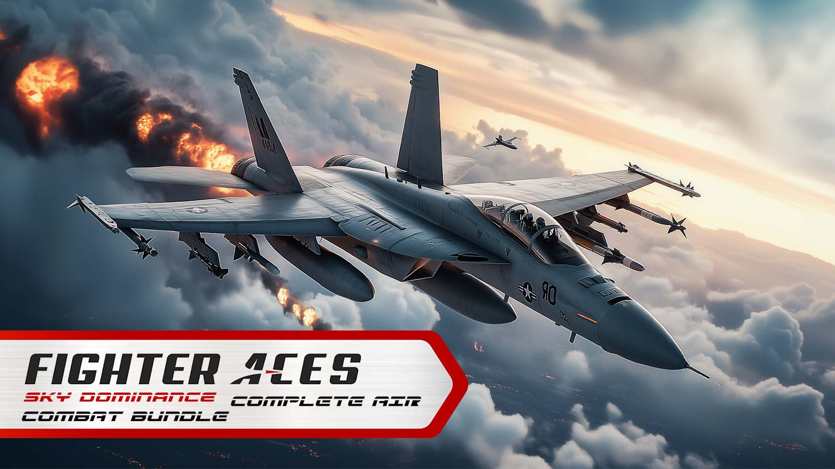 Fighter Aces: Sky Dominance - Complete Air Combat Bundle 封面