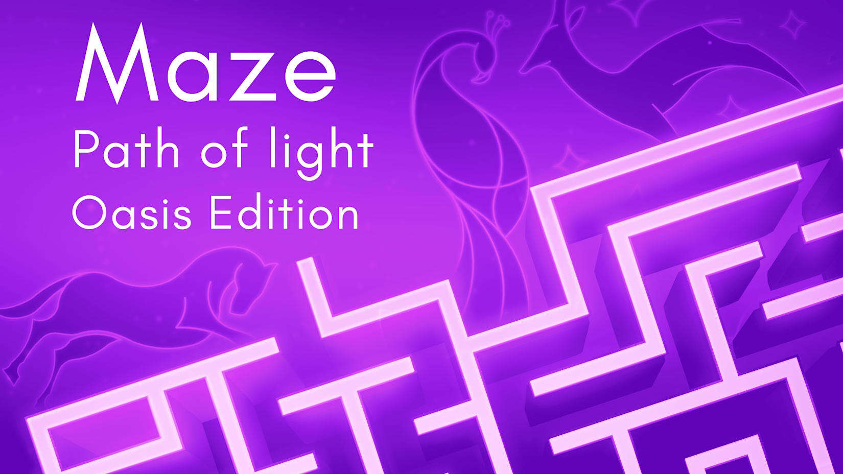Capa de Maze: Path of Light - Oasis Edition