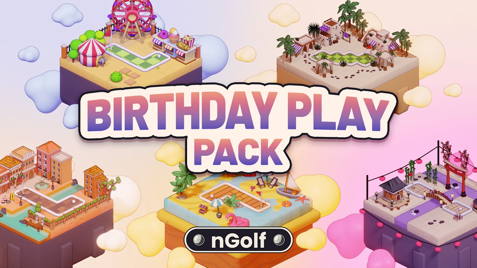nGolf Birthday Play Pack 封面