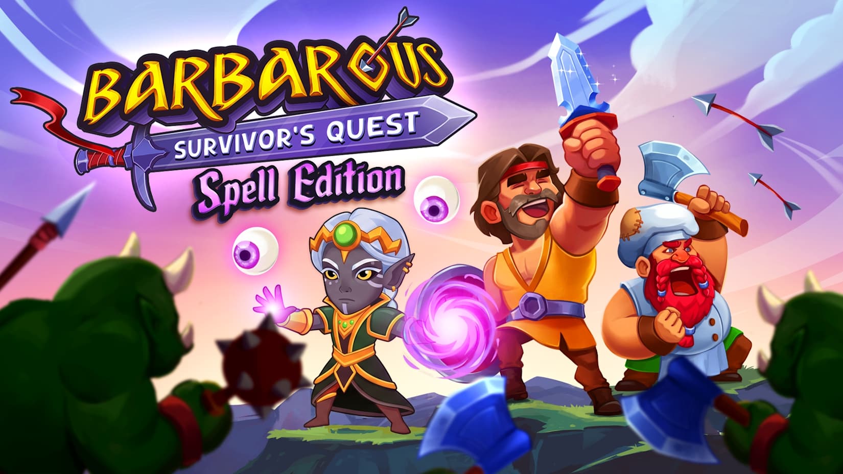 Barbarous: Survivor's Quest - Spell Edition 封面