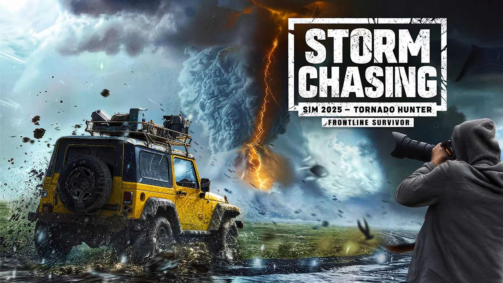 Capa de Storm Chasing Sim 2025 - Tornado Hunter: Frontline Survivor