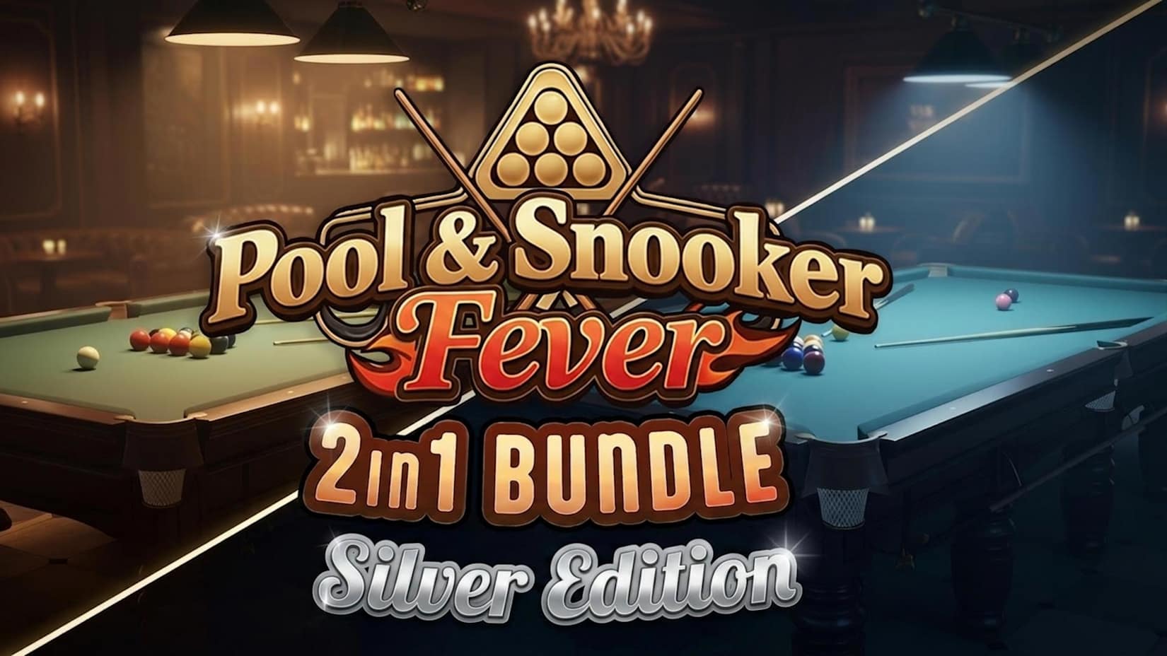 Capa de Pool & Snooker Fever: 2 in 1 Bundle Silver Edition