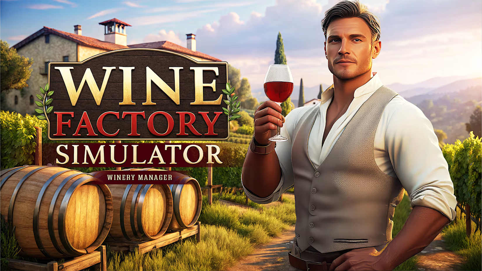 Capa de Wine Factory Simulator: Winery Manager