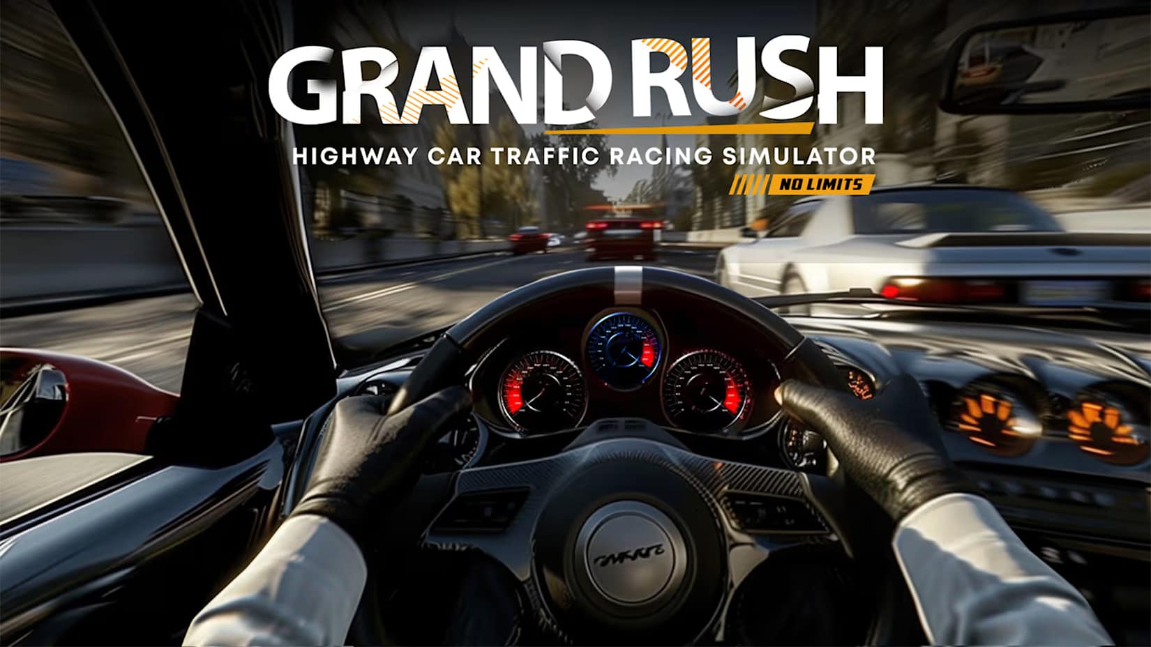 Grand Rush: Highway Car Traffic Racing Simulator – No Limits 封面