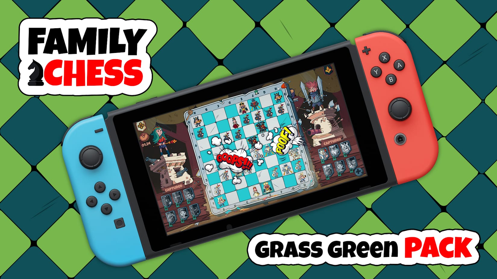Family Chess Grass Green Pack 封面