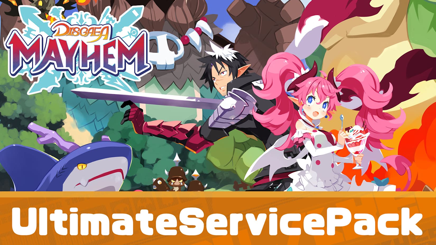 Capa de Disgaea Mayhem - Ultimate Service Pack