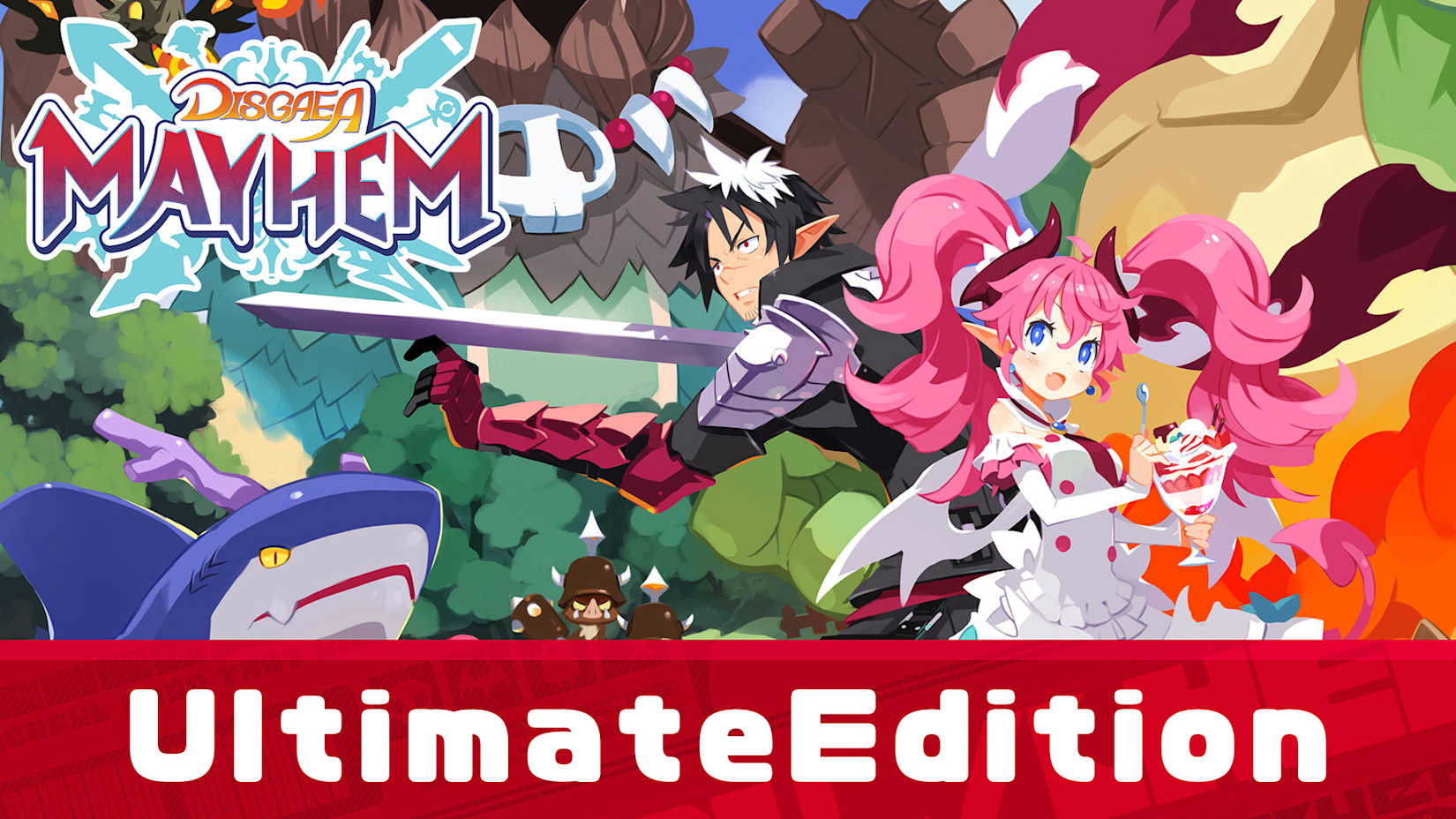 Capa de Disgaea Mayhem - Ultimate Edition