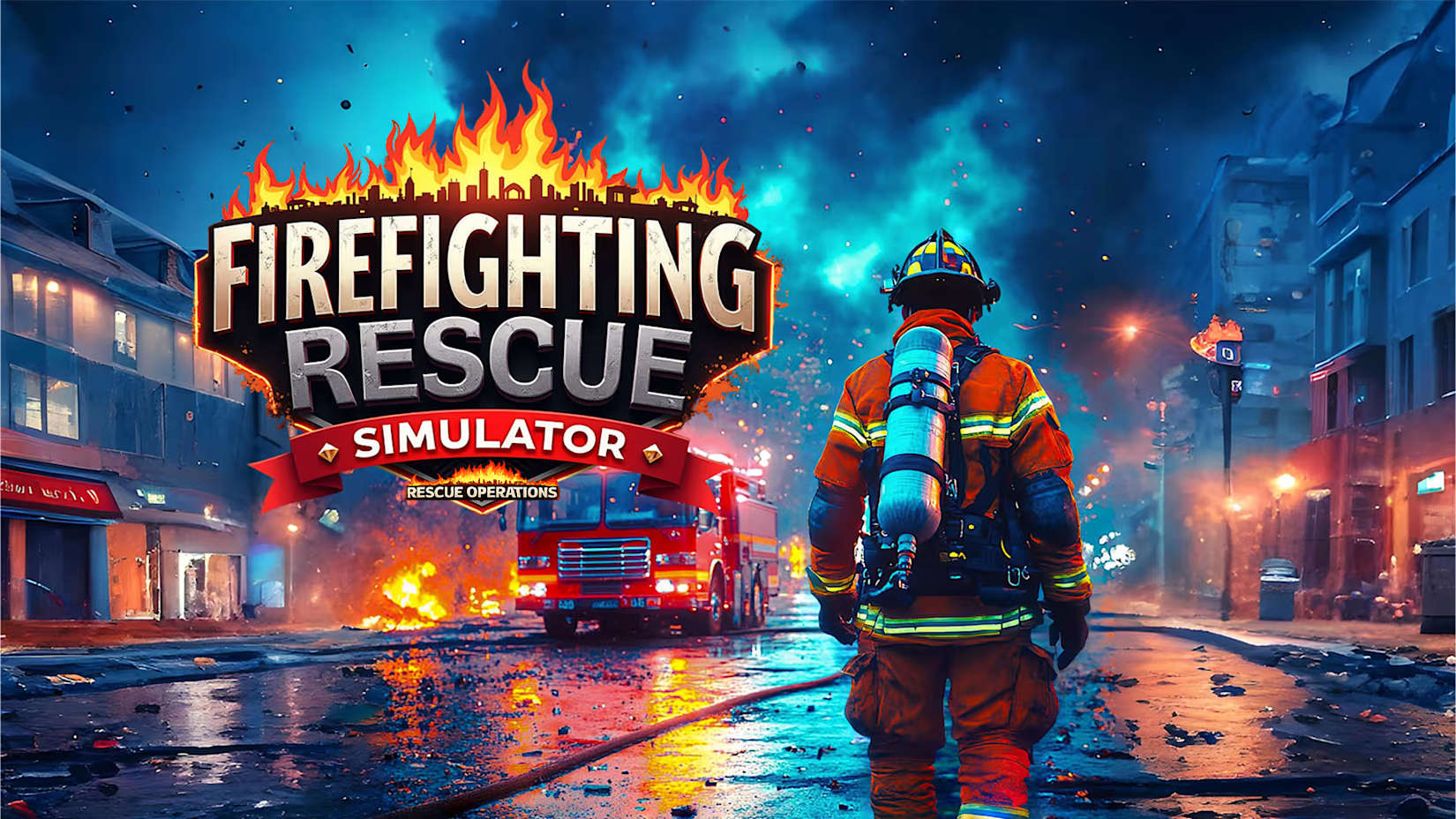 Firefighting Rescue Simulator: Rescue Operations 封面