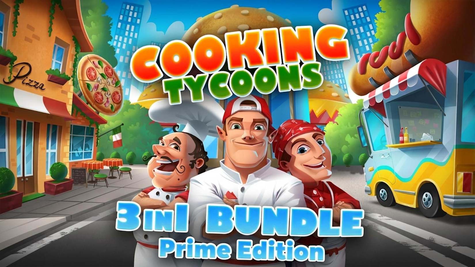 Capa de Cooking Tycoons - 3 in 1 Bundle Prime Edition