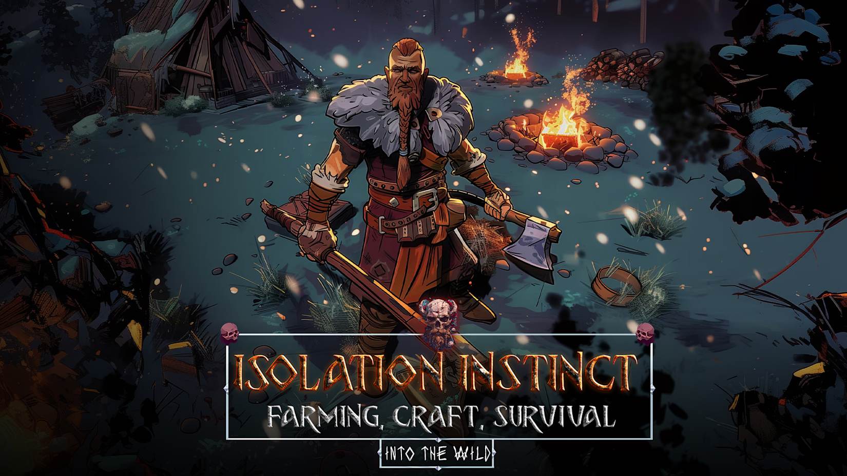 Capa de Isolation Instinct: Farming, Craft, Survival – Into the Wild