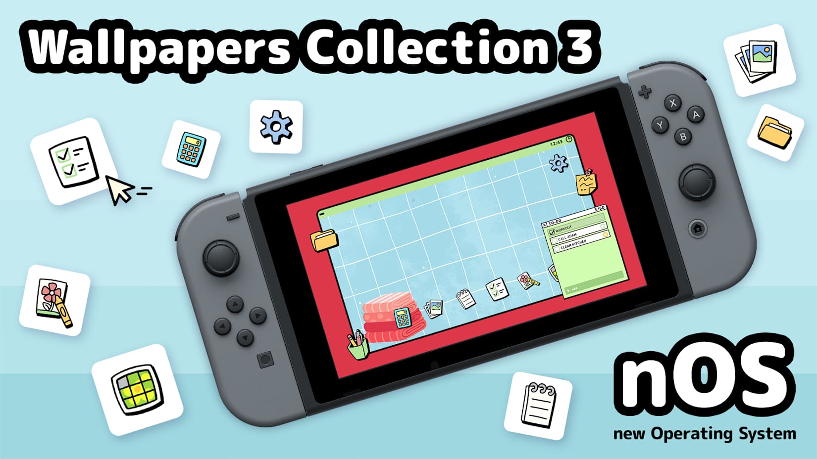 Capa de nOS new Operating System Wallpapers Collection 3