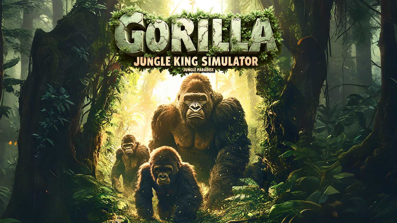 Capa de Gorilla Jungle King Simulator: Jungle Paradise