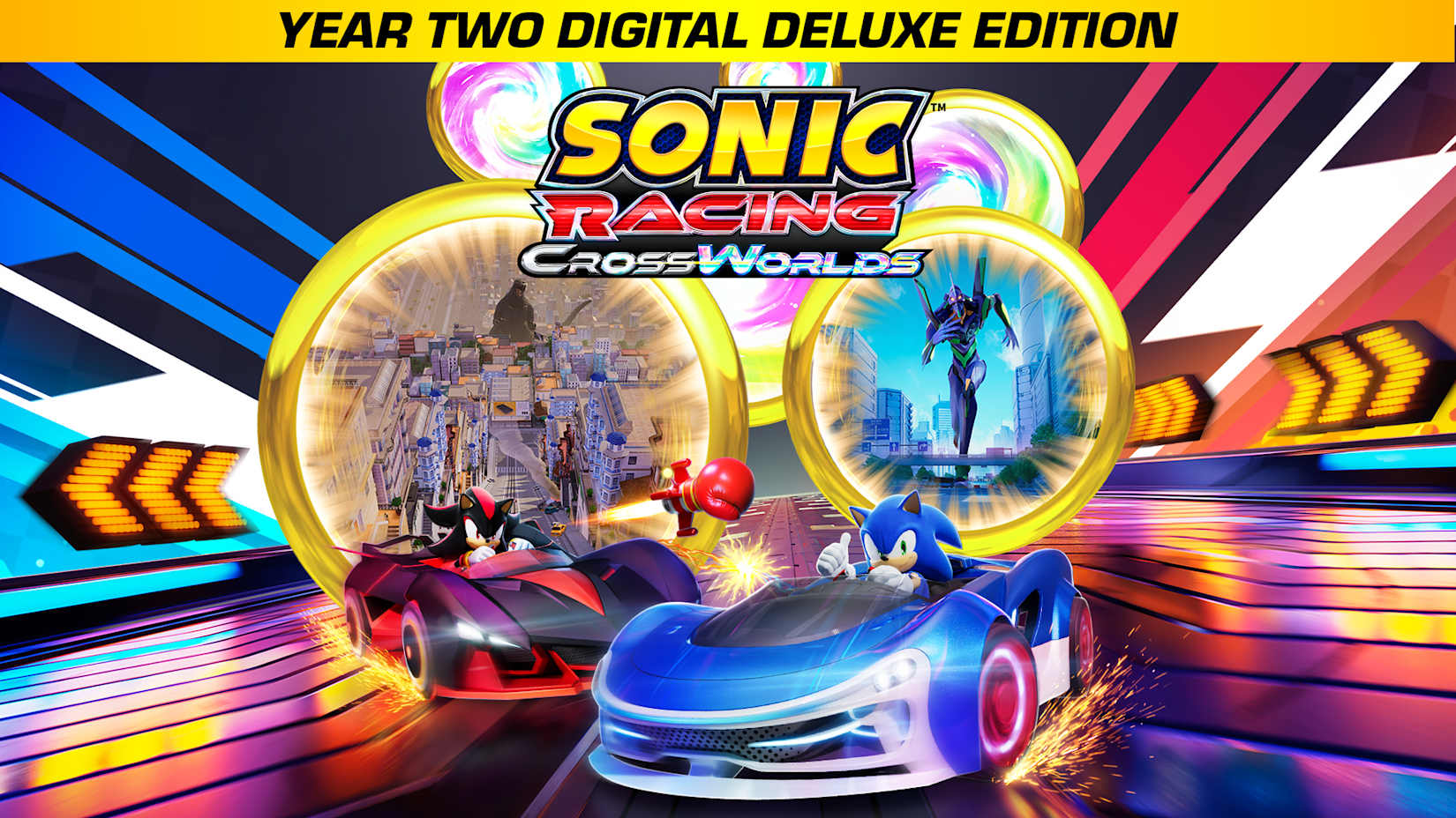Capa de Sonic Racing: CrossWorlds Ano 2 - Edição Digital Deluxe