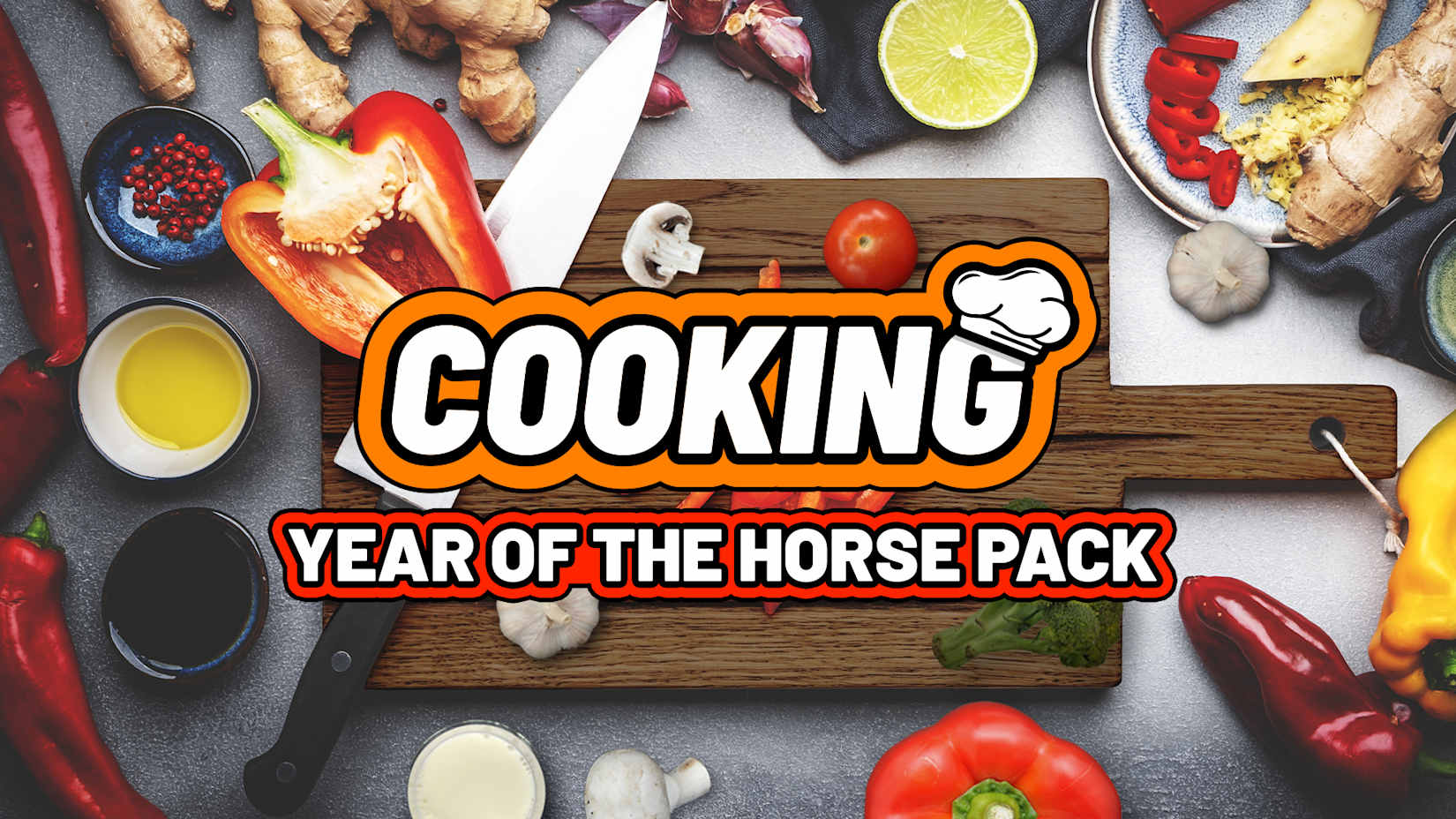 Capa de Cooking Year of the Horse Pack